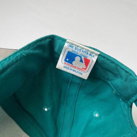Vintage MLB Florida Marlins Snapback Hat - Picture 4 of 5